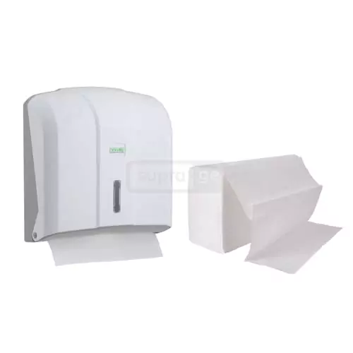 VIALI Z type napkin white dispenser